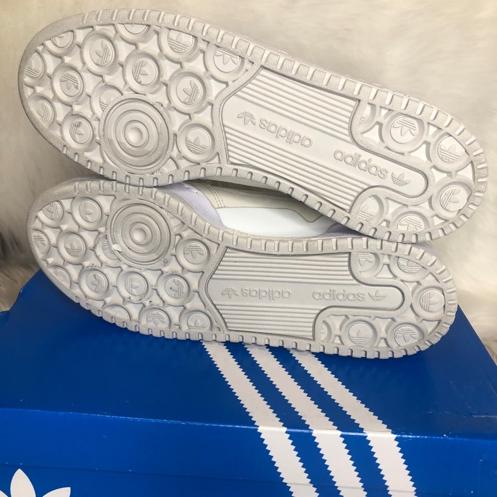 Adidas Originals Forum Bold Women’s 9 White Leather Sneakers - Picture 5 of 11